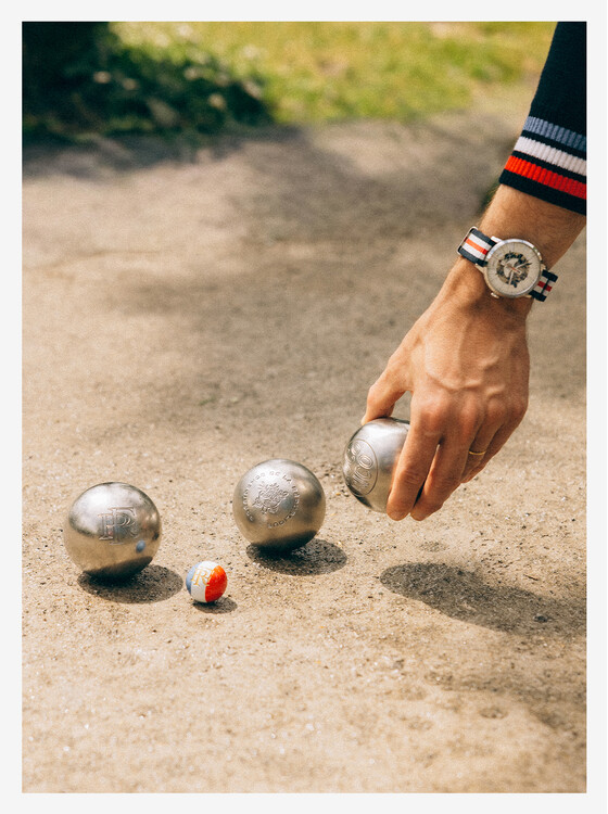 Boules de pétanque "Coco Rico" - Élysée x Obut