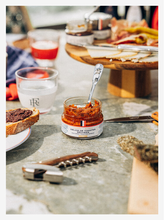 Duo "Aperitif at the Élysée" - Black tapenade and dried tomato delight - Élysée x Aix&Terra