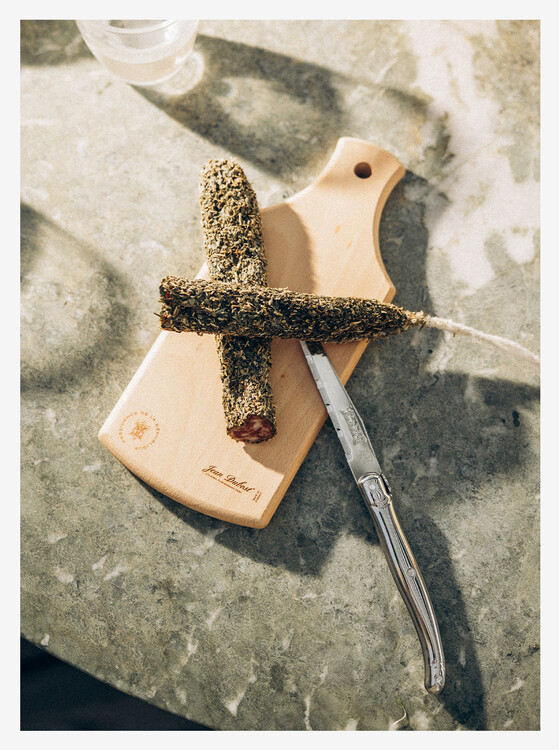 Aperitif board with knife - Élysée x Jean Dubost
