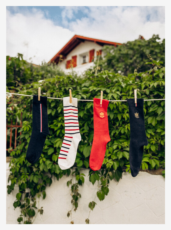 Chaussettes Marinière - Élysée x Maison Broussaud