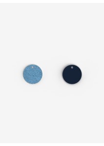 Cuir pour pendentif 20mm - Ciel Etoilé / Marine - Les Georgettes