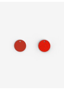 20 mm Leather Insert for Pendant – Passion Red / Glamour – Les Georgettes