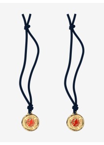 20 mm Leather Insert for Pendant – Passion Red / Glamour – Les Georgettes
