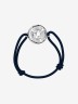 Silver Marianne Cord Bracelet 20 mm – Élysée x Les Georgettes