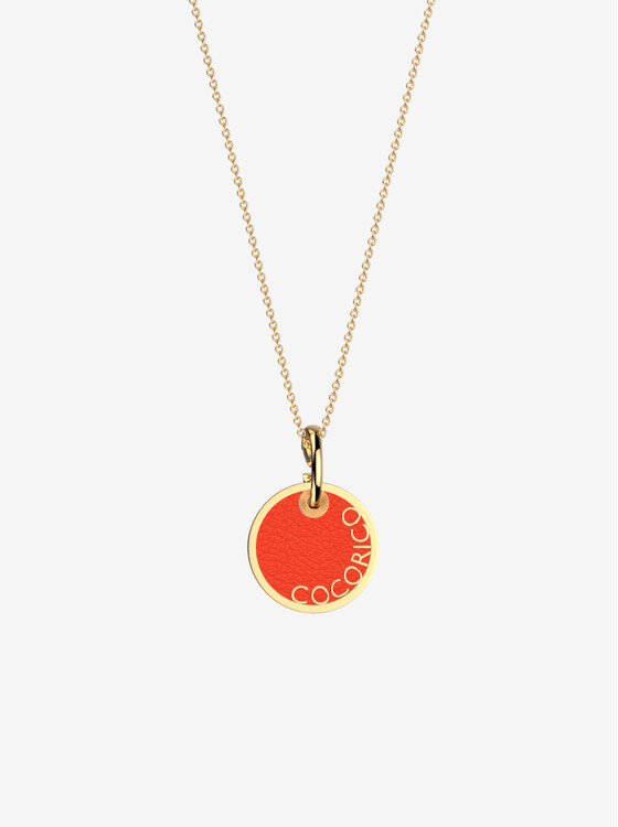 Gold Cocorico Necklace 20 mm – Élysée x Les Georgettes