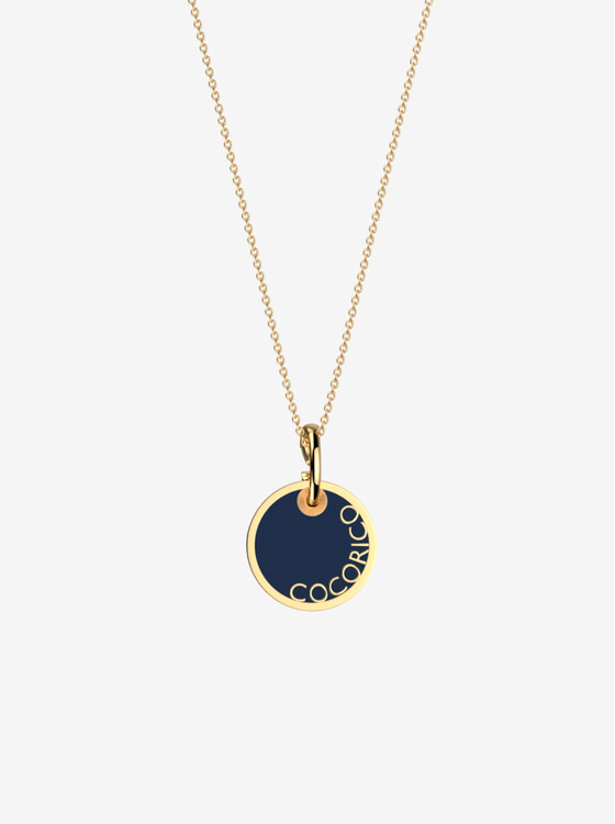 Gold Cocorico Necklace 20 mm – Élysée x Les Georgettes