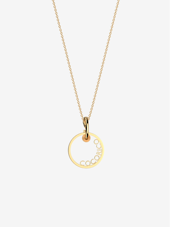 Gold Cocorico Necklace 20 mm – Élysée x Les Georgettes