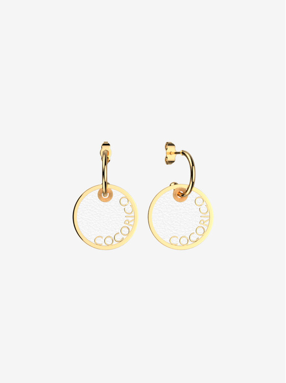 Gold Cocorico Earrings 20 mm – Élysée x Les Georgettes