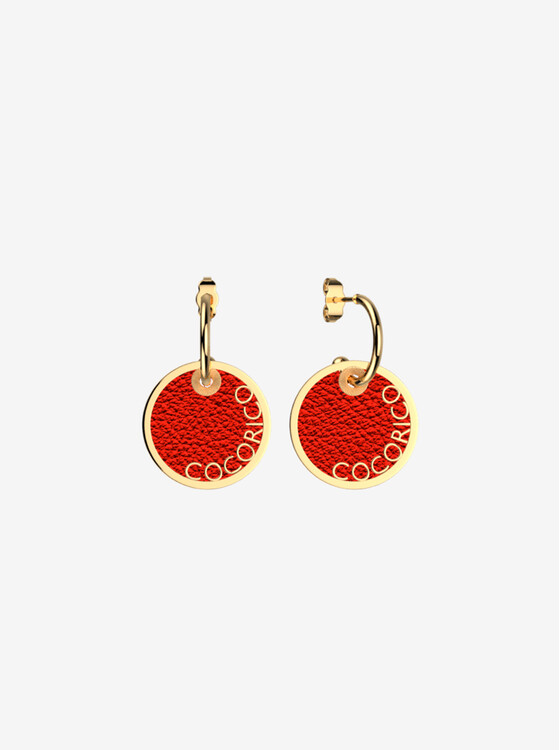Gold Cocorico Earrings 20 mm – Élysée x Les Georgettes
