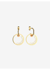 Gold Cocorico Earrings 20 mm – Élysée x Les Georgettes